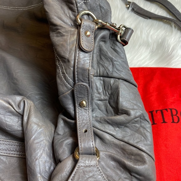 Gray Martine Sitbon Lambskin Leather Hobo - Picture 5 of 11